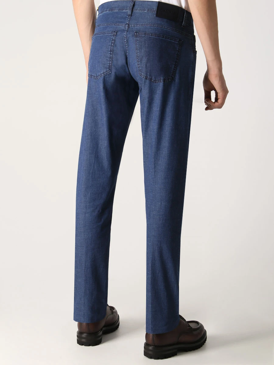 Джинсы Modern Fit хлопковые