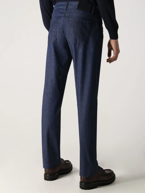 Джинсы Modern Fit хлопковые CANALI