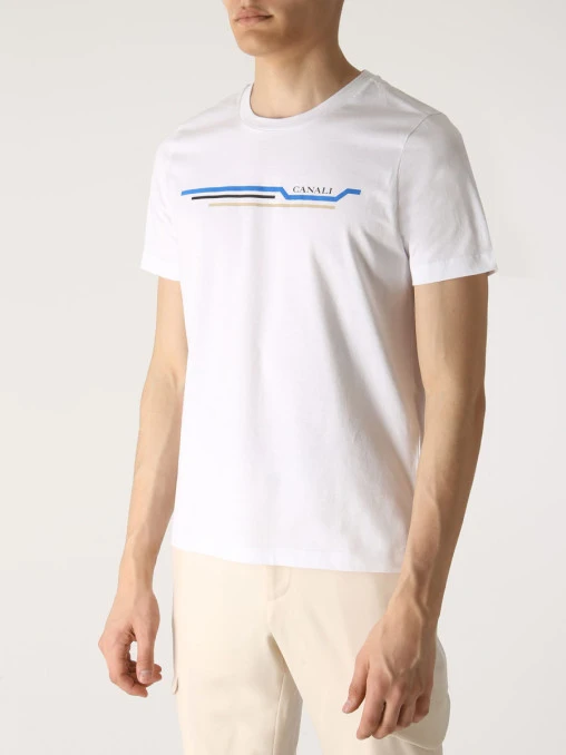 Футболка хлопковая CANALI