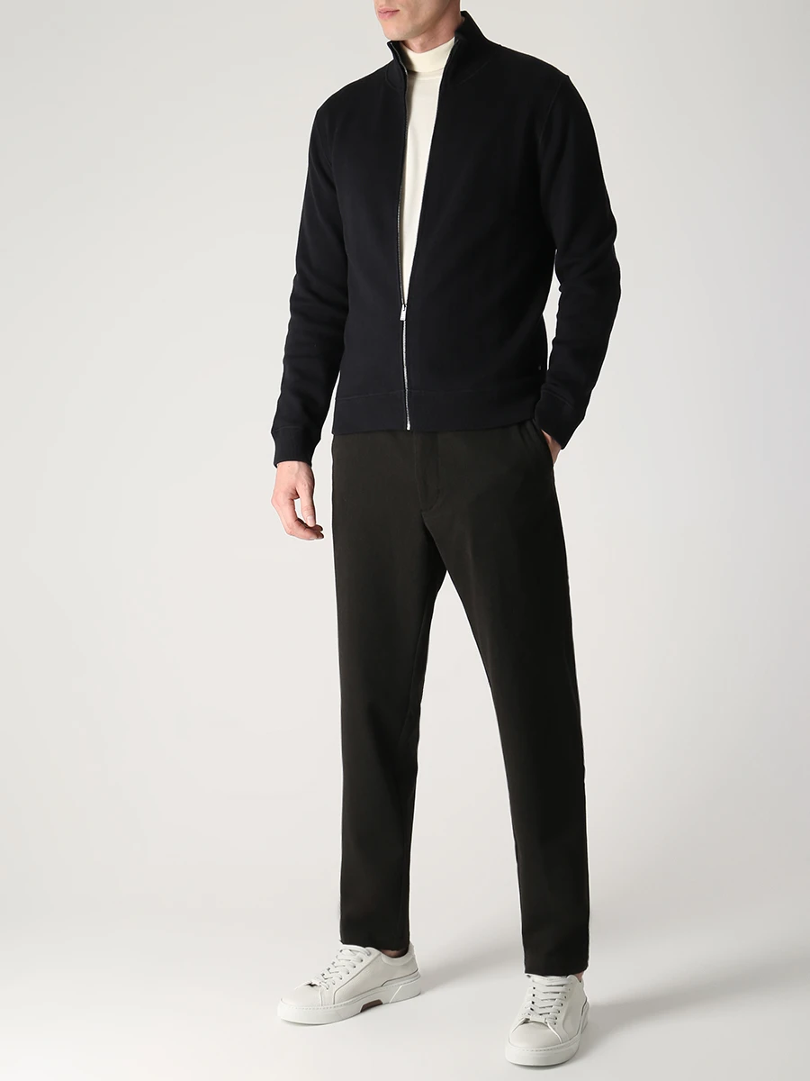 Брюки однотонные