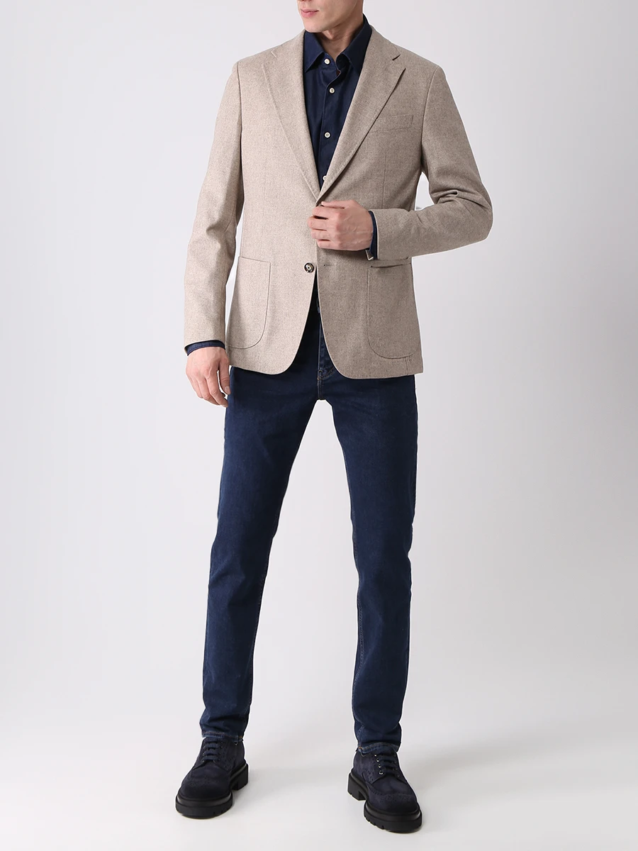 Рубашка Casual Fit хлопковая