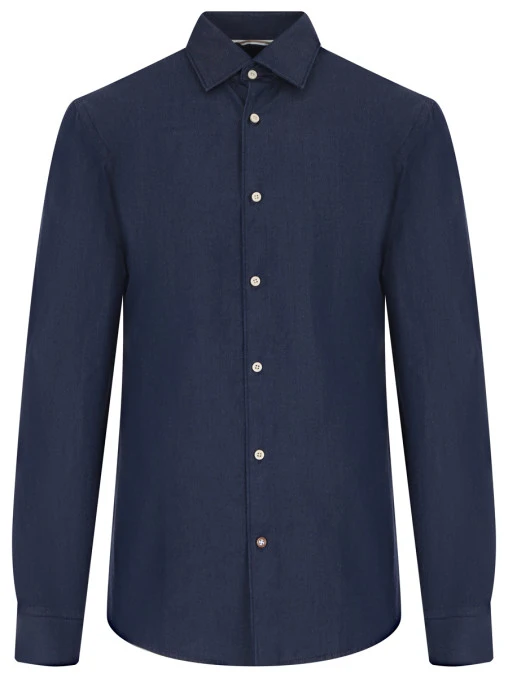 Рубашка Casual Fit хлопковая BOSS