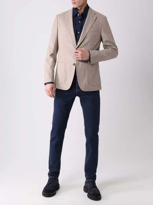 Рубашка Casual Fit хлопковая BOSS