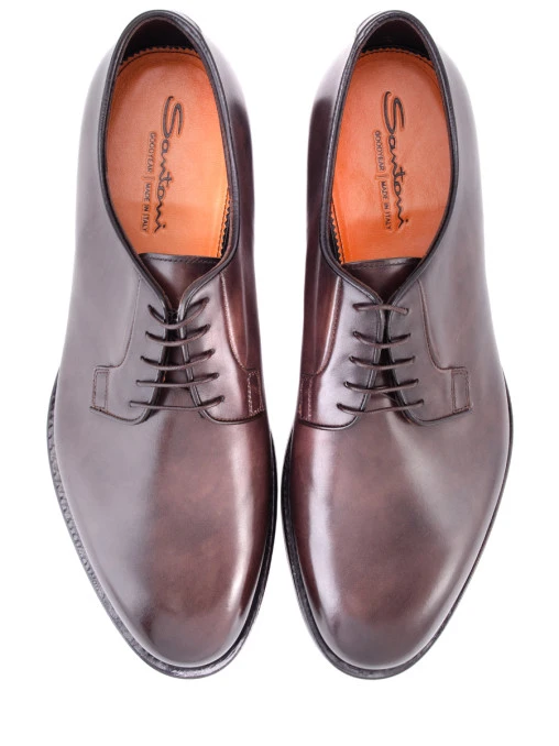 Дерби кожаные SANTONI
