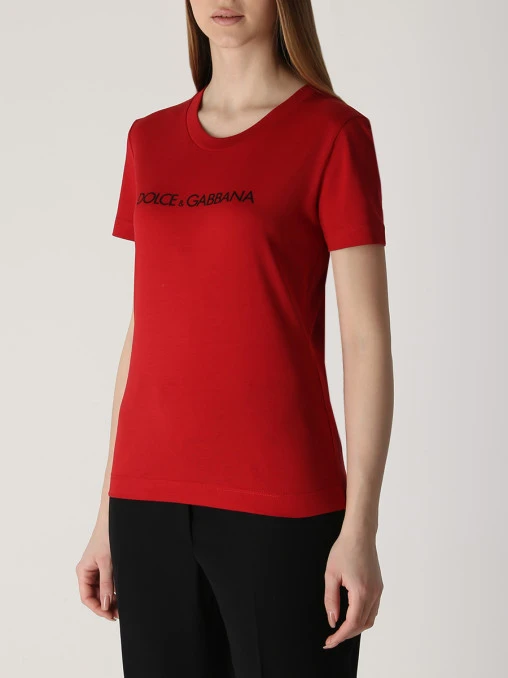 Футболка хлопковая DOLCE & GABBANA