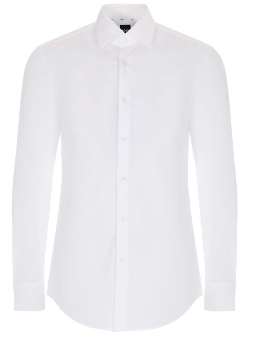 Рубашка Slim Fit хлопковая BOSS