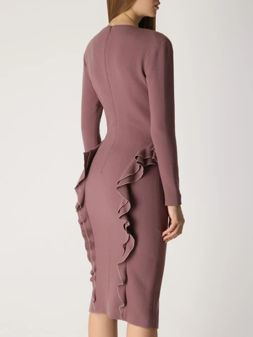Платье шерстяное BOTTEGA VENETA