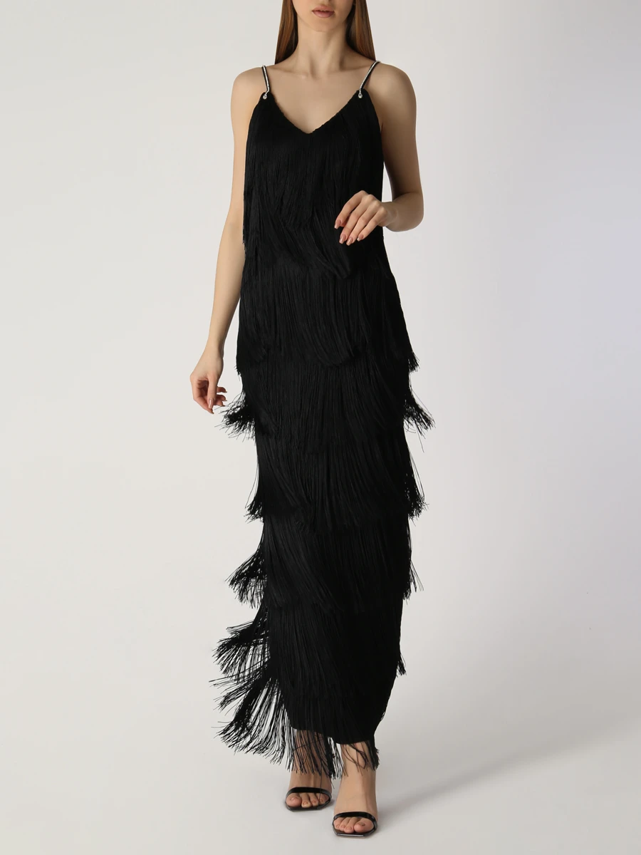 Платье с бахромой