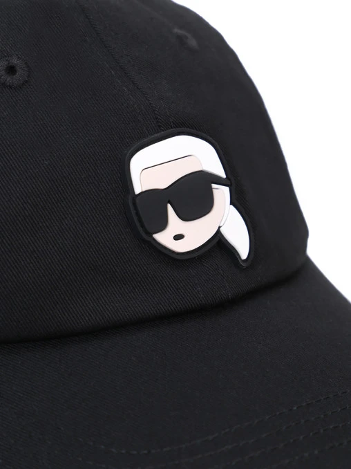 Бейсболка хлопковая K/Ikonik KARL LAGERFELD
