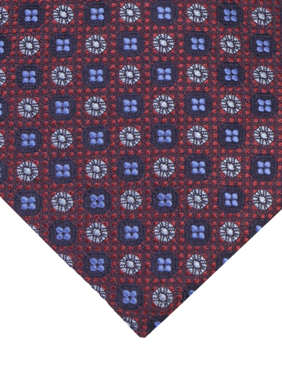 Галстук шелковый с принтом