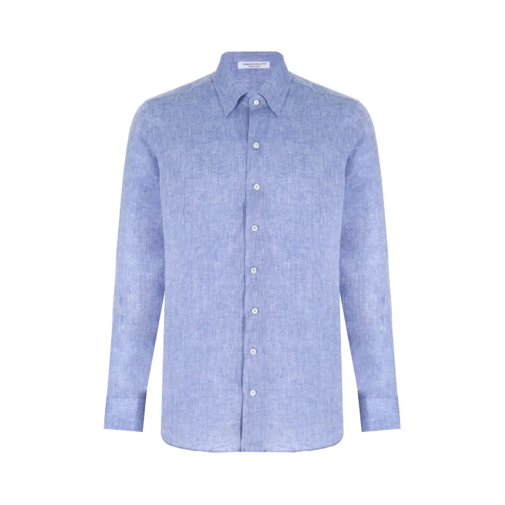 Рубашка Slim Fit льняная