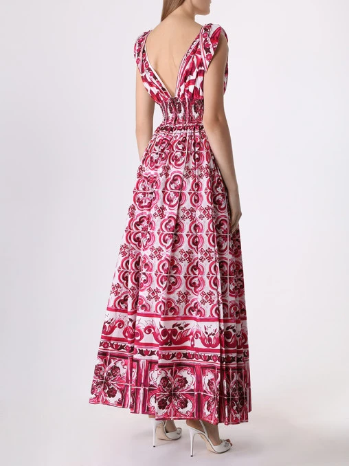 Платье хлопковое DOLCE & GABBANA