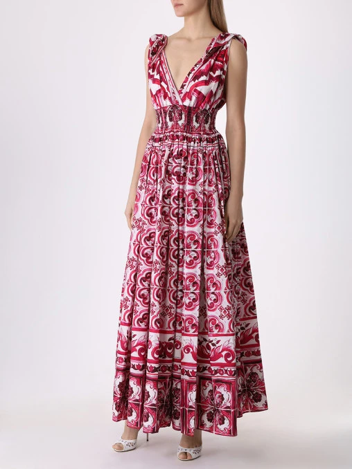 Платье хлопковое DOLCE & GABBANA