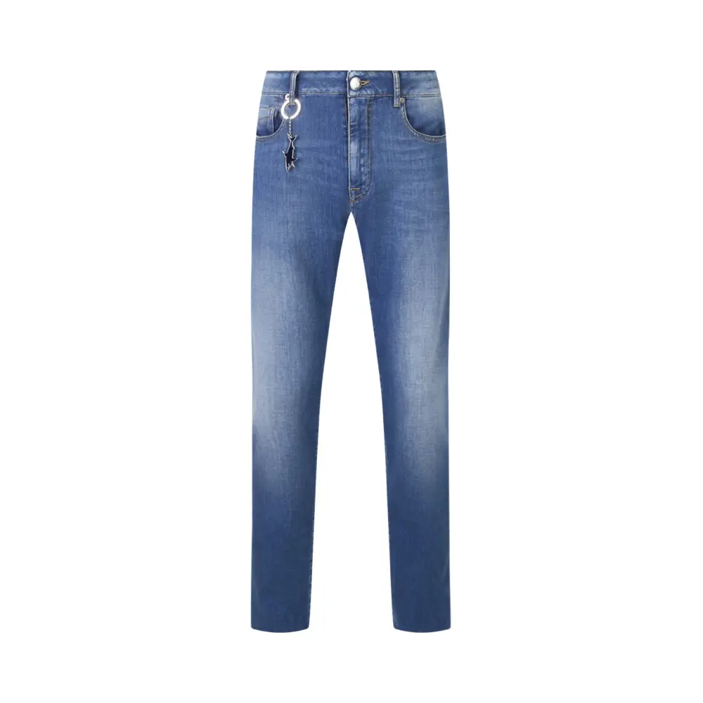 Джинсы Slim Fit хлопковые