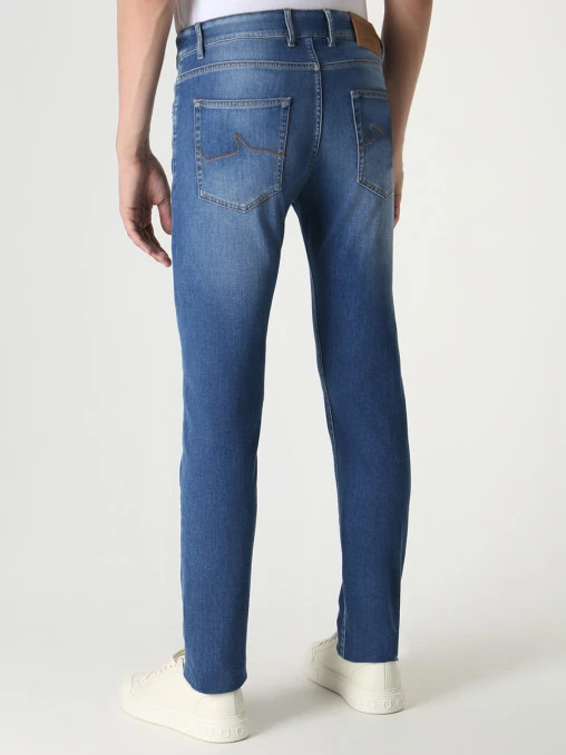 Джинсы Slim Fit хлопковые PAUL & SHARK