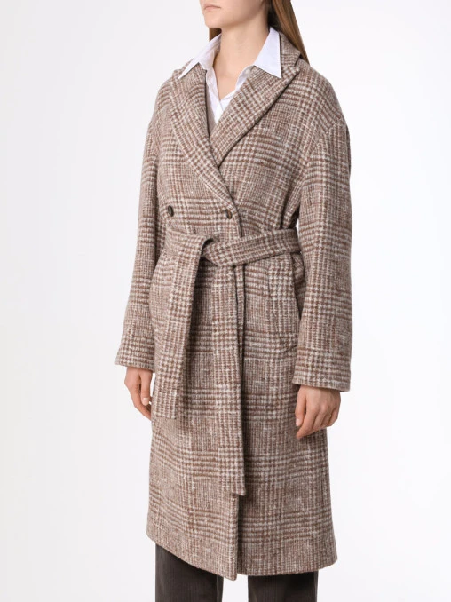 Пальто шерстяное BRUNELLO CUCINELLI