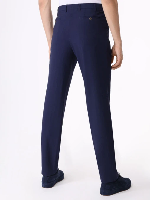 Брюки Regular Fit шерстяные CANALI
