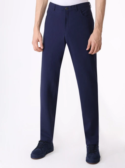 Брюки Regular Fit шерстяные CANALI