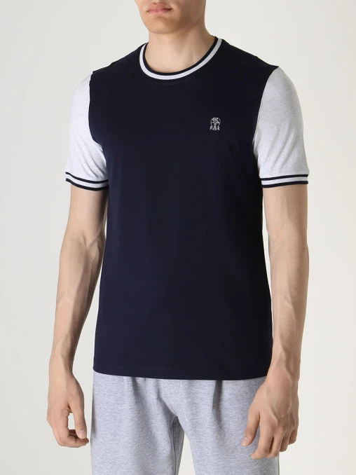 Футболка хлопковая BRUNELLO CUCINELLI