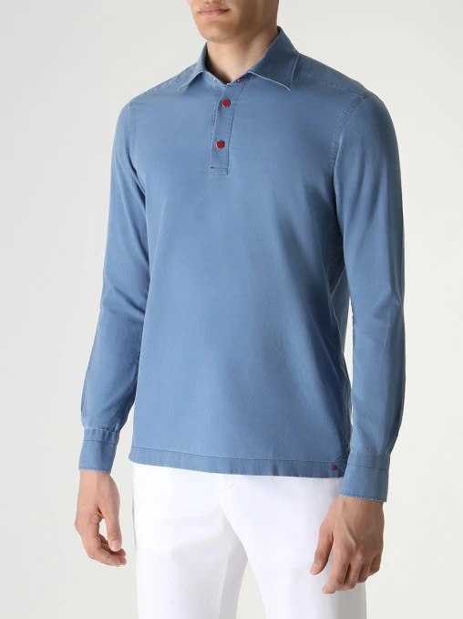Поло Regular Fit хлопковое KITON