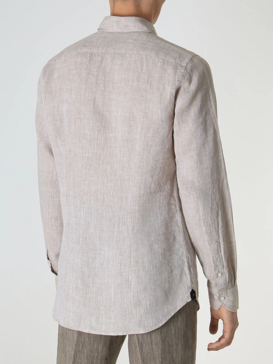 Рубашка Slim Fit льняная