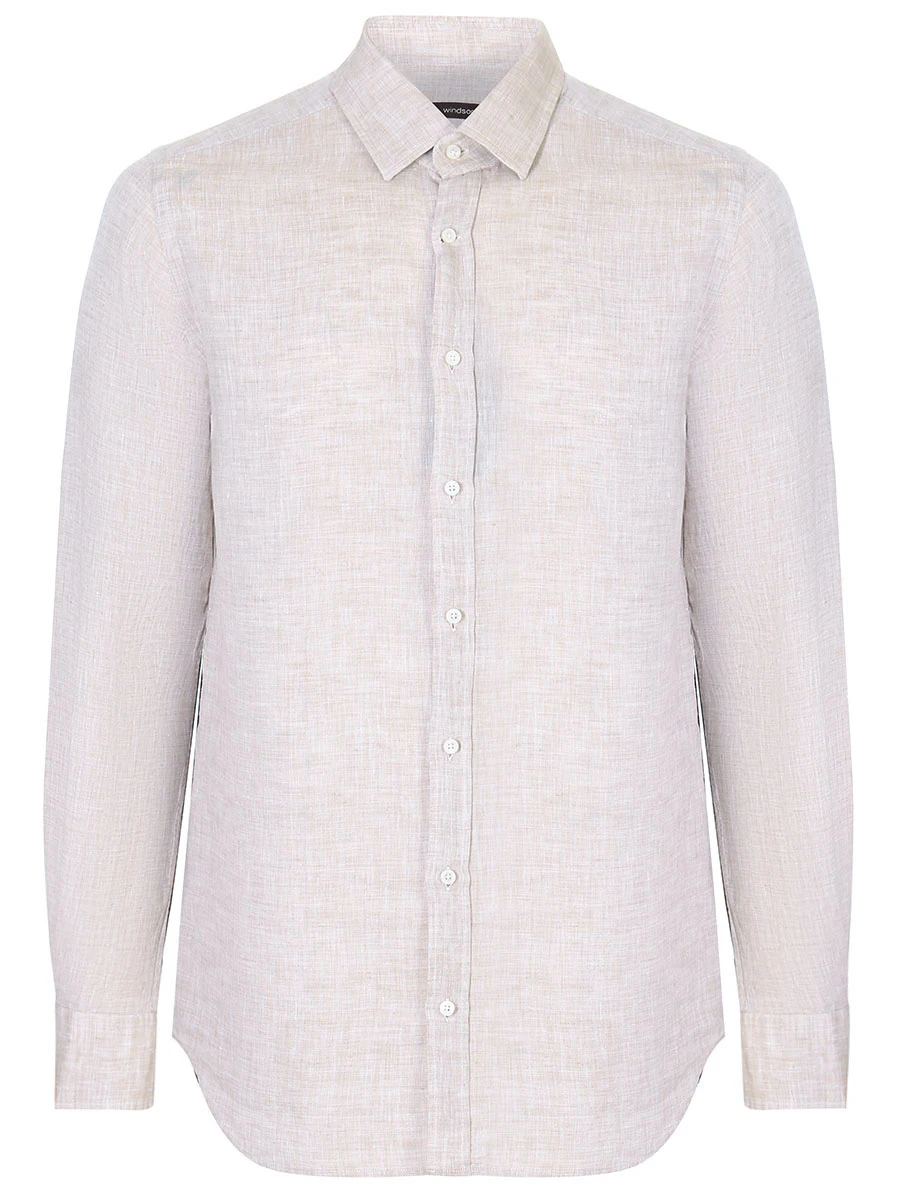 Рубашка Slim Fit льняная