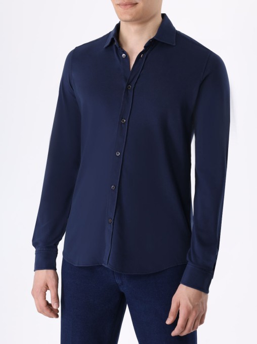 Рубашка Slim Fit хлопковая CIRCOLO 1901