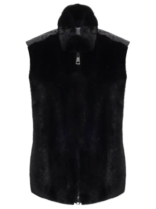 Жилет с мехом норки MANZONI 24
