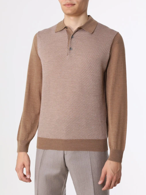 Поло шерстяное CANALI