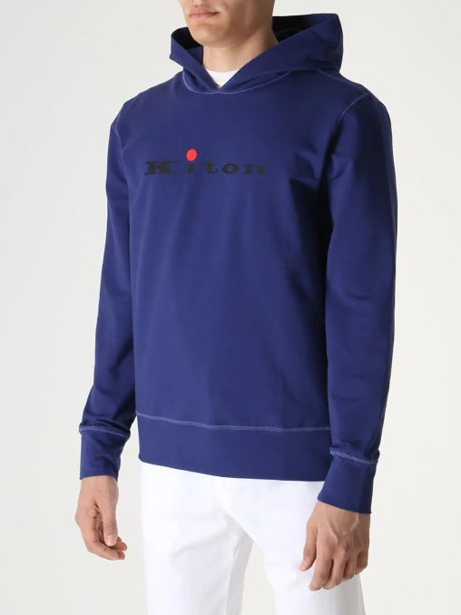 Худи хлопковое KITON