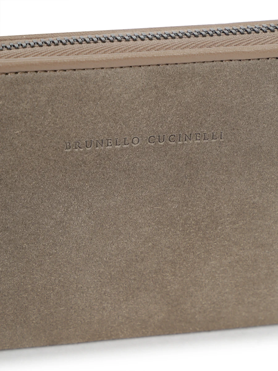 Кошелек замшевый