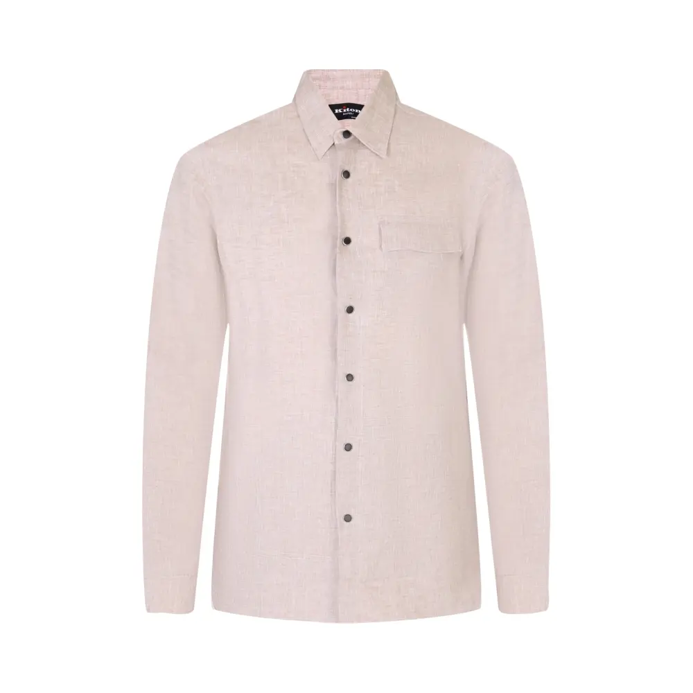 Рубашка Regular Fit льняная