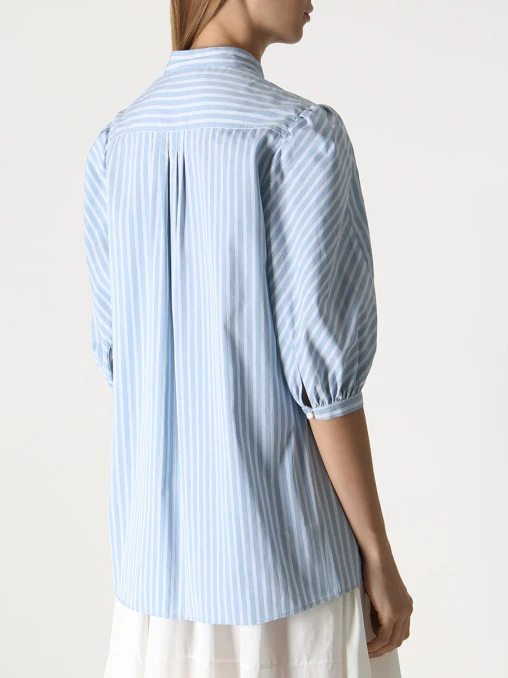 Блуза хлопковая в полоску ETRO