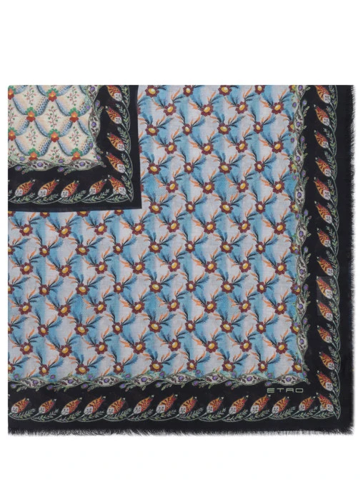 Платок-шаль из кашемира и шелка ETRO