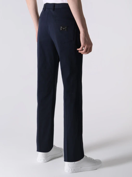 Брюки хлопковые DOLCE & GABBANA