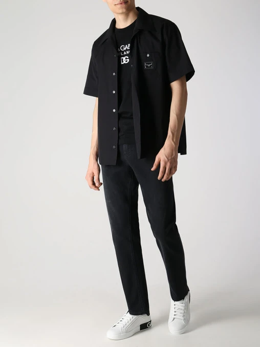 Джинсы Loose Fit хлопковые DOLCE & GABBANA