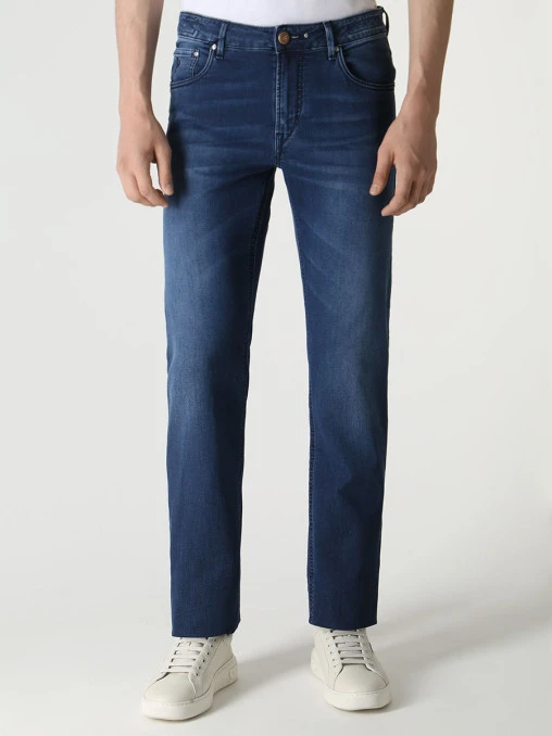 Джинсы Regular Fit хлопковые HANDPICKED