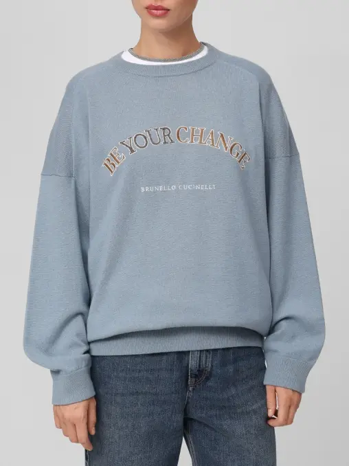 Джемпер шерстяной BRUNELLO CUCINELLI