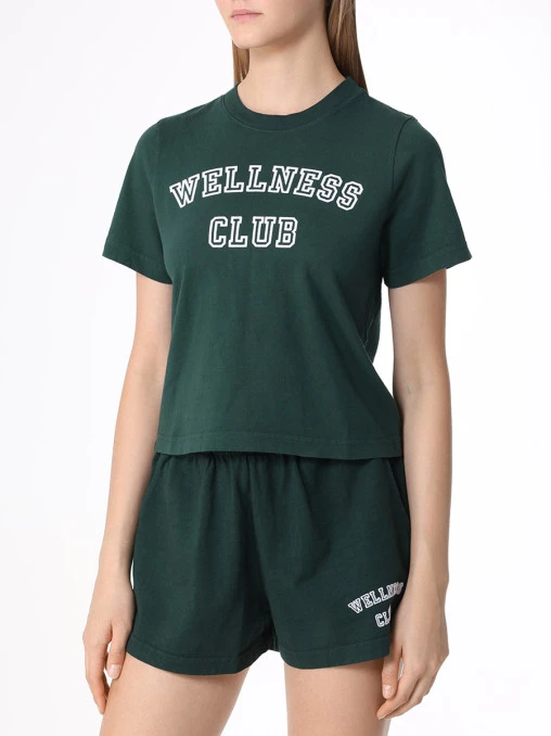 Футболка хлопковая SPORTY & RICH