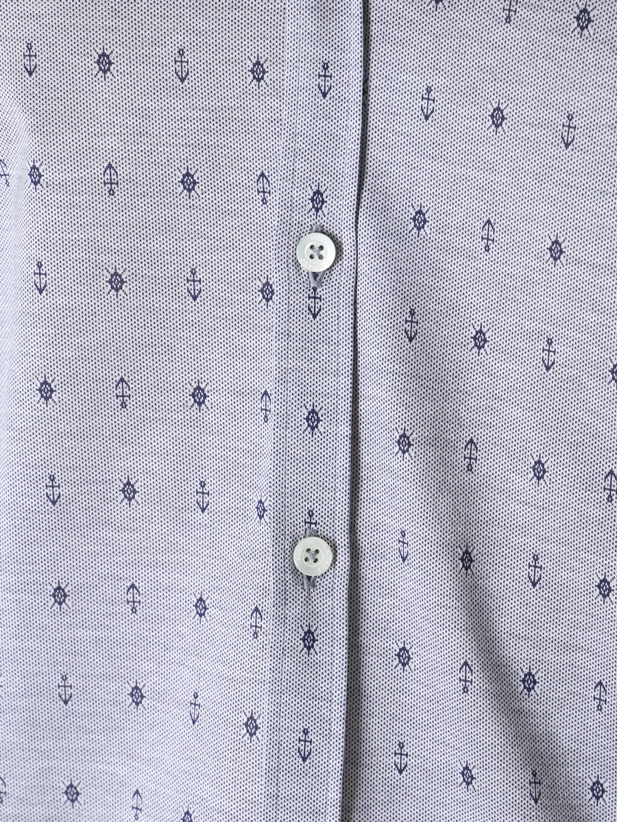 Рубашка Slim Fit хлопковая