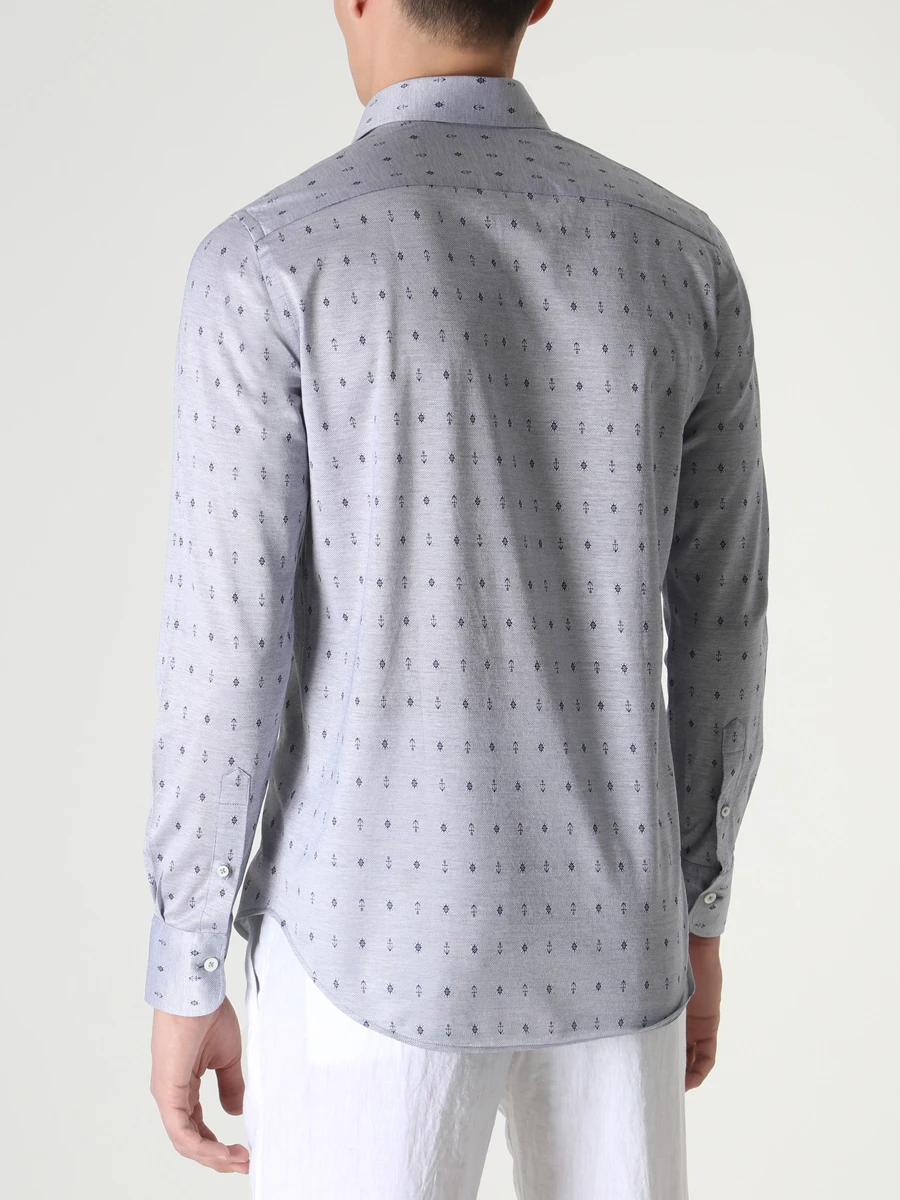 Рубашка Slim Fit хлопковая