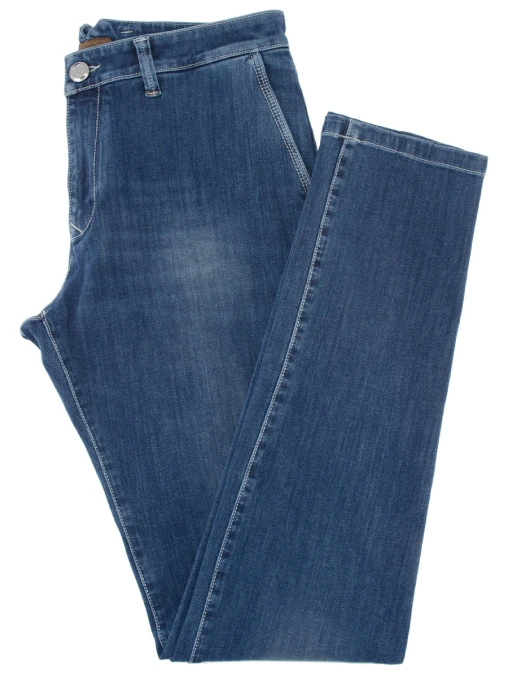 Джинсы Regular Fit хлопковые CORNELIANI