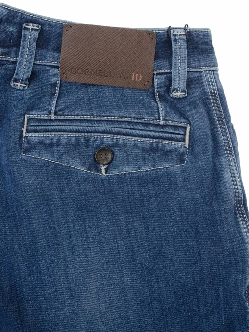 Джинсы Regular Fit хлопковые CORNELIANI
