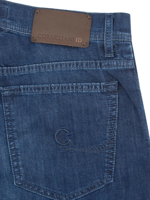 Джинсы Regular Fit хлопковые CORNELIANI