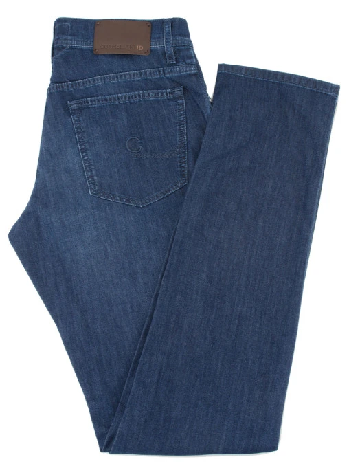Джинсы Regular Fit хлопковые CORNELIANI