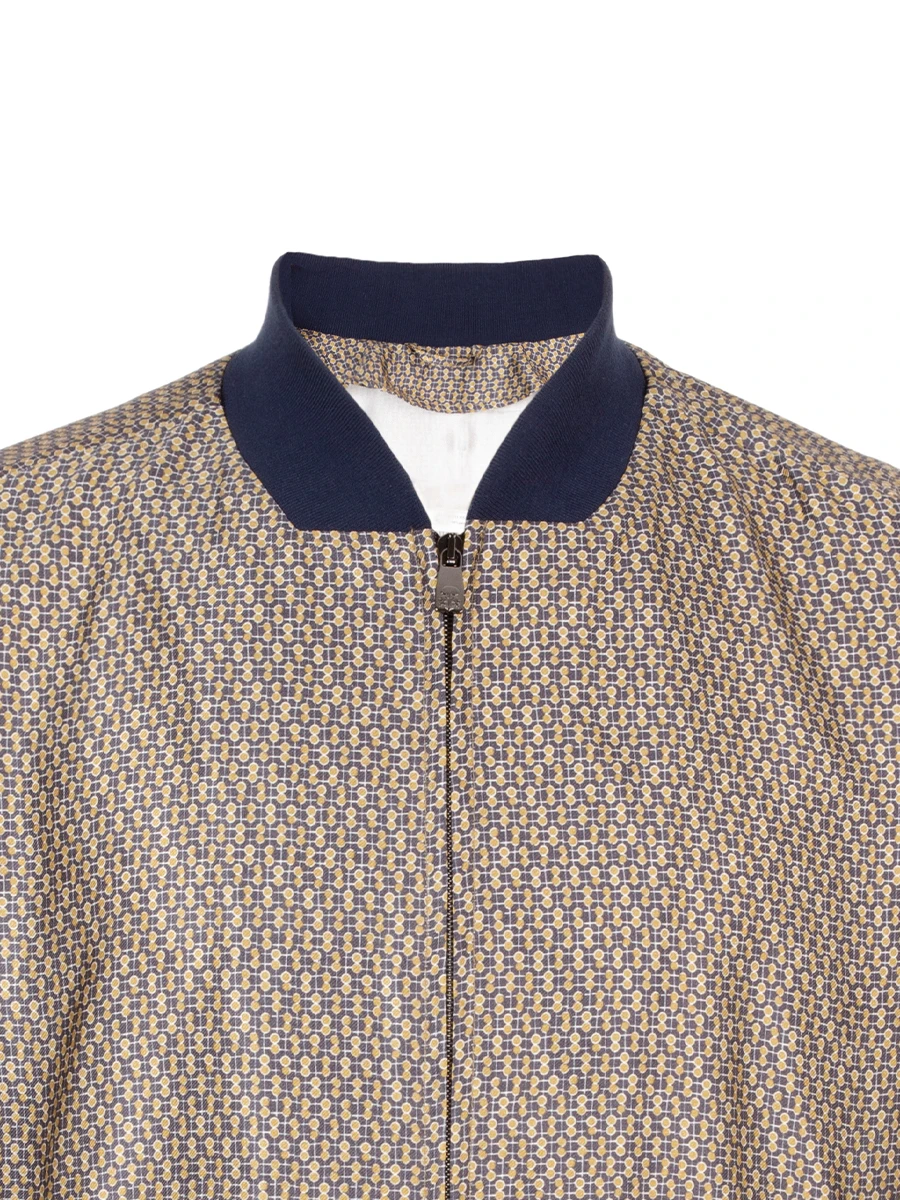 Бомбер шелковый