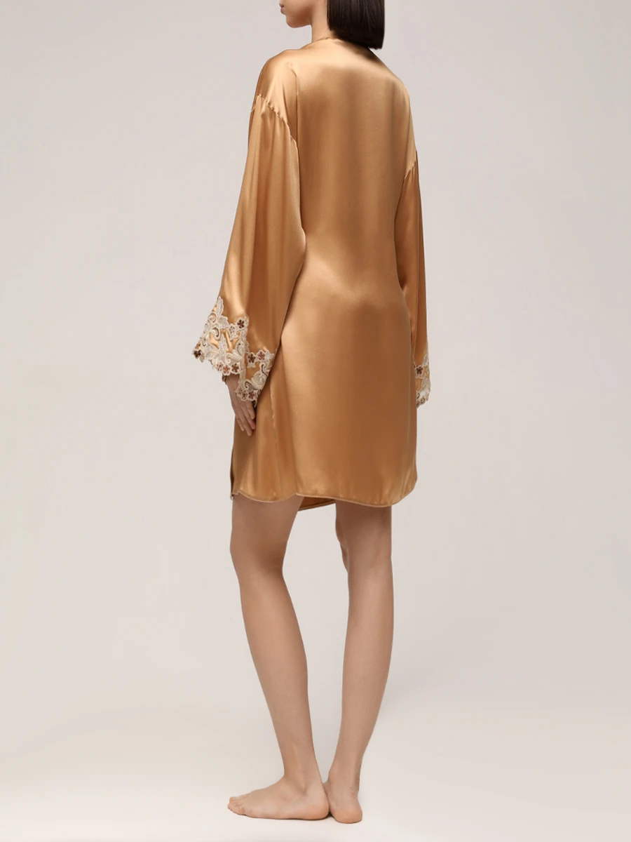 Пеньюар шелковый