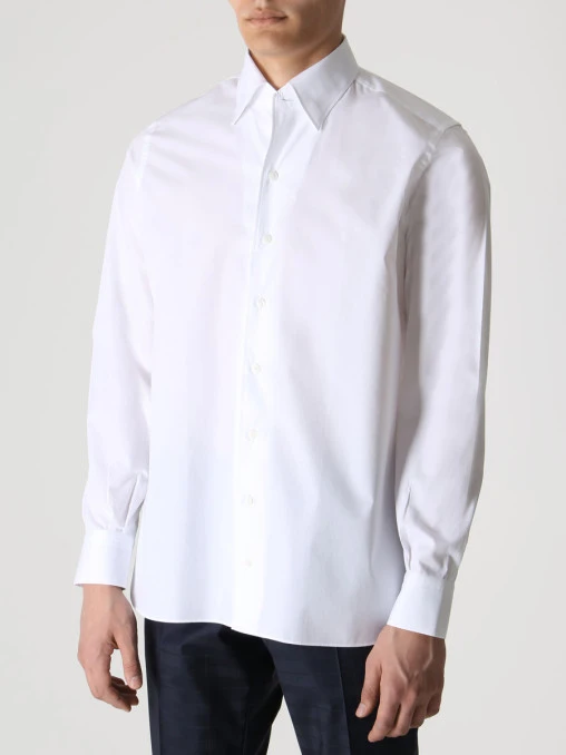 Рубашка Slim Fit хлопковая ROBERTO RICETTI