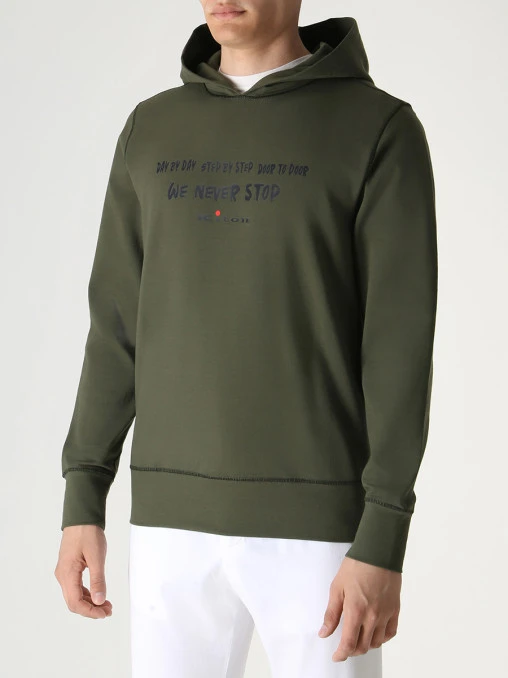 Худи хлопковое KITON
