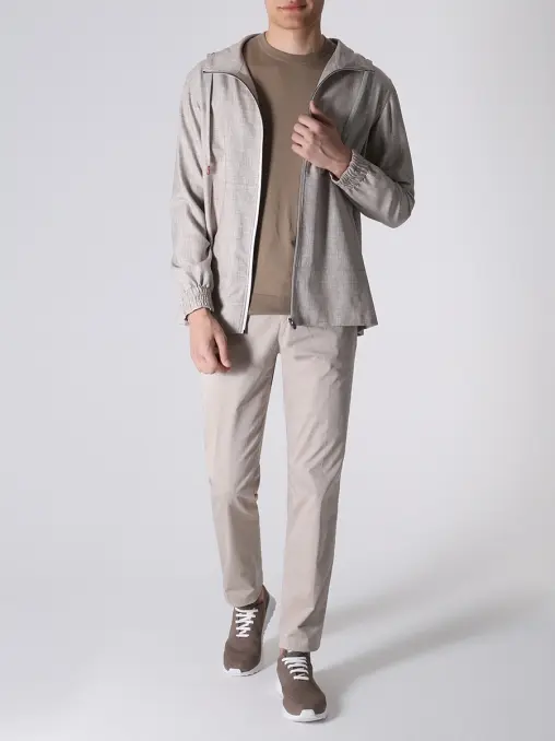 Брюки хлопковые KITON